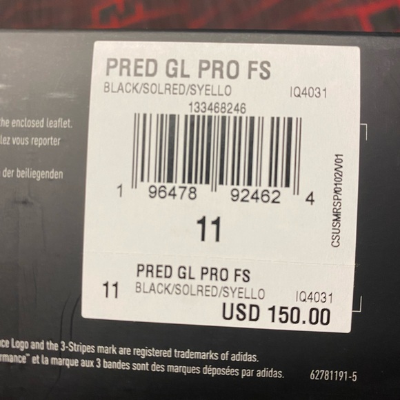 Predator GL Pro FS Goalkeeper Gloves - Picture 5 of 5